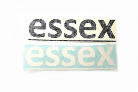 Essex Die-cut Sticker - White