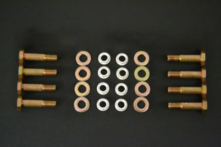 8-Bolt Fixed Hat (Non-Floating) Disc Attachment Hardware Kit for Honda S2000