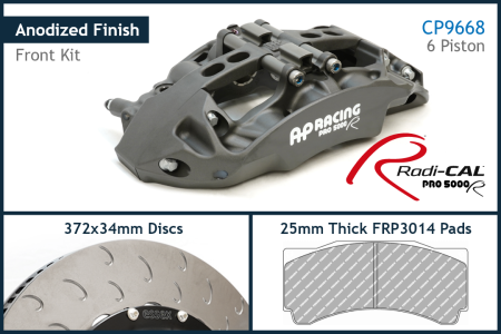 thumbnail image 2 of Ferodo 4003 Compound Race Brake Pads – For AP Racing CP2195 / CP2696 Calipers (FCP342C) 2 of 3
