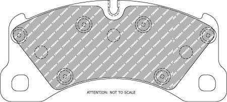 Ferodo FCP4064H DS2500 Brake Pads