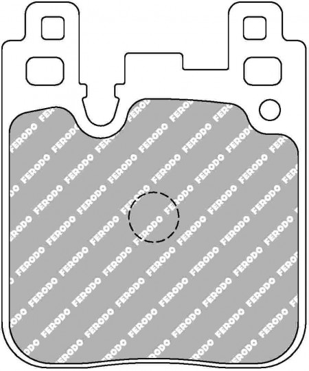 Ferodo FCP4663H DS2500 Brake Pads