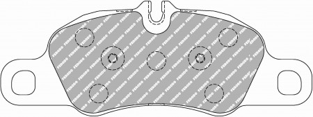 Ferodo FCP4805H DS2500 Brake Pads