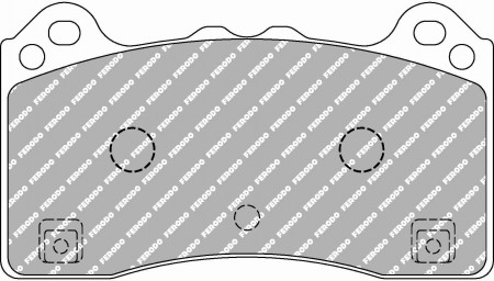 Ferodo FCP4830H DS2500 Brake Pads