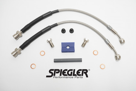 Spiegler Stainless Brake lines - Rear 2016+ Camaro Gen.6 SS, SS 1LE, ZL1, ZL1 1LE, ATS-V, 2016 CTS-V (V3)