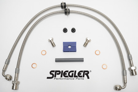 Spiegler Stainless Brake lines - Front 2016+ Camaro Gen.6 SS, SS 1LE, ZL1, ZL1 1LE, ATS-V, CTS-V (V3)