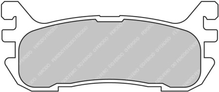 Ferodo FCP1012H DS2500 Brake Pads