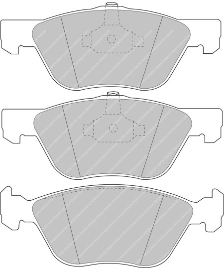 Ferodo FCP1052H DS2500 Brake Pads