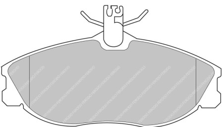 Ferodo FCP1063H DS2500 Brake Pads