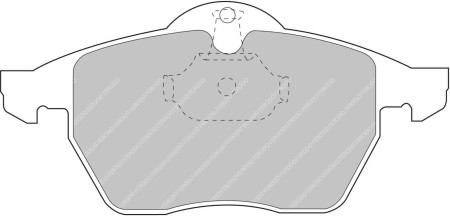 Ferodo FCP1068H DS2500 Brake Pads