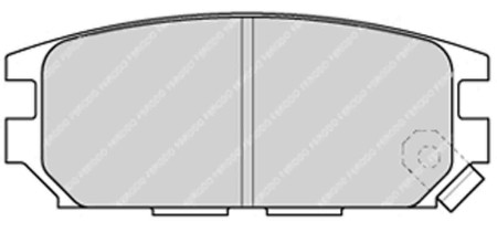 Ferodo FCP1280R DS3000 Brake Pads