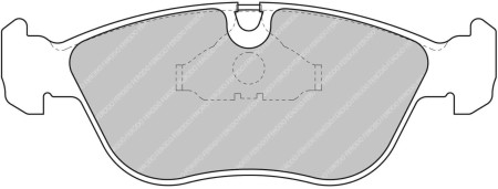 Ferodo FCP1285R DS3000 Brake Pads