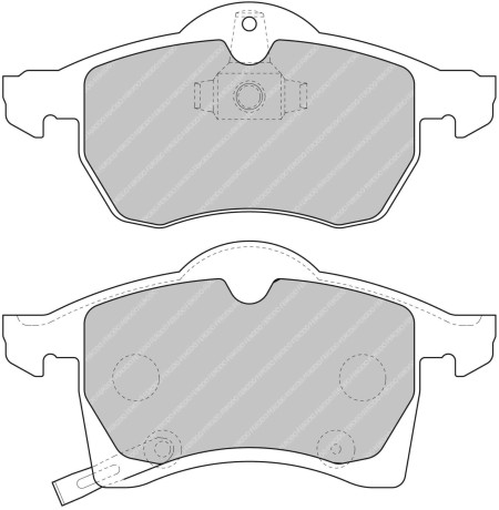 Ferodo FCP1295H DS2500 Brake Pads