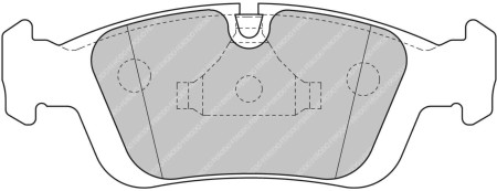 Ferodo FCP1300H DS2500 Brake Pads
