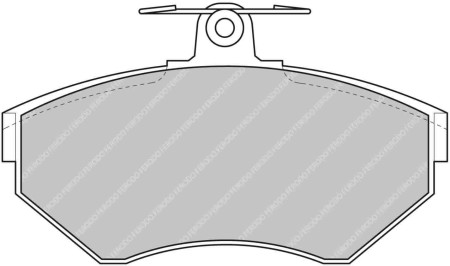 Ferodo FCP1312H DS2500 Brake Pads