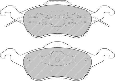 Ferodo FCP1318H DS2500 Brake Pads