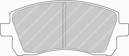 Ferodo FCP1327H DS2500 Brake Pads