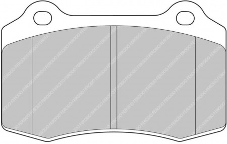 Ferodo FCP1348H DS2500 Brake Pads