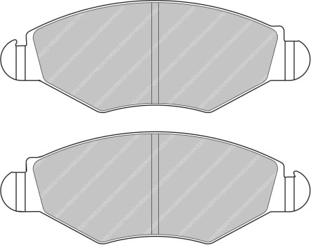 Ferodo FCP1378H DS2500 Brake Pads