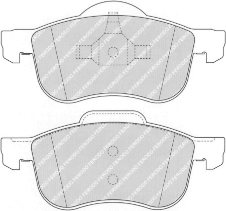 Ferodo FCP1382H DS2500 Brake Pads