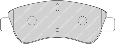 Ferodo FCP1399H DS2500 Brake Pads