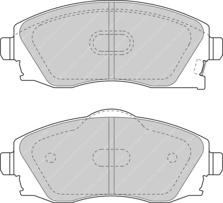 Ferodo FCP1424H DS2500 Brake Pads