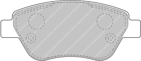 Ferodo FCP1466H DS2500 Brake Pads