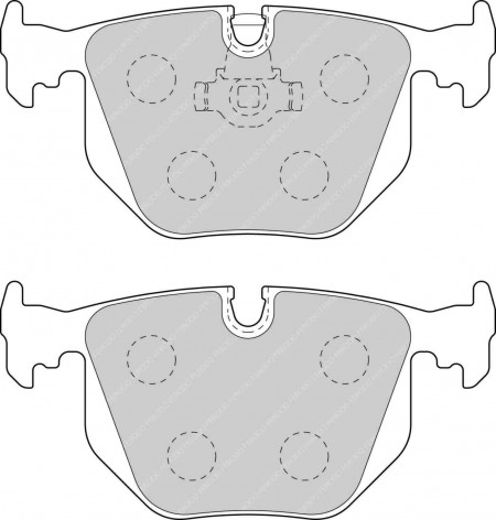 Ferodo FCP1483H DS2500 Brake Pads