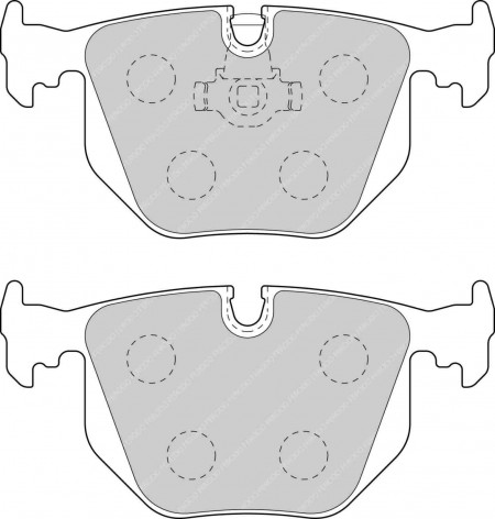 Ferodo FCP1483W DS1-11 Brake Pads