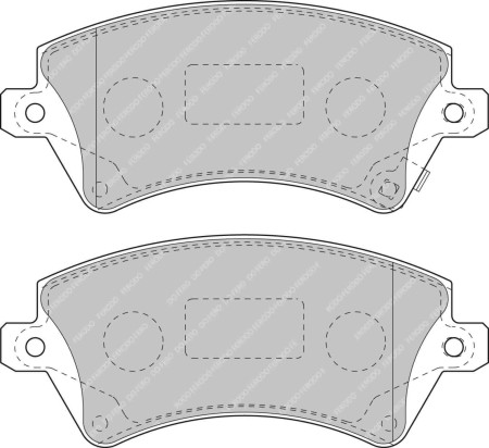 Ferodo FCP1573H DS2500 Brake Pads