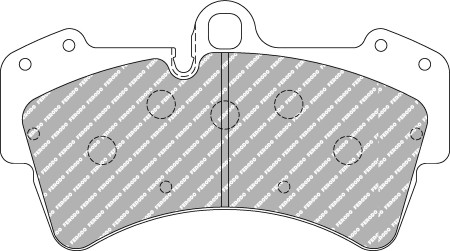 Ferodo FCP1626H DS2500 Brake Pads