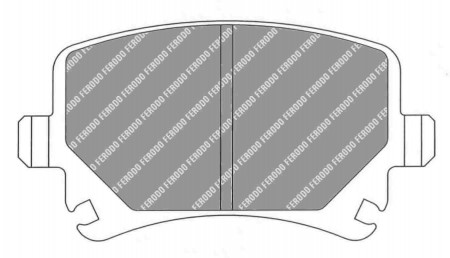 Ferodo FCP1636H DS2500 Brake Pads