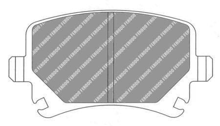 Ferodo FCP1636W DS1-11 Brake Pads