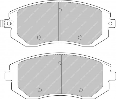 Ferodo FCP1639H DS2500 Brake Pads