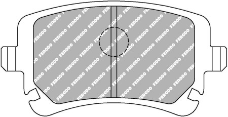Ferodo FCP1655H DS2500 Brake Pads