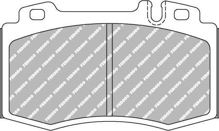 Ferodo FCP1661H DS2500 Brake Pads