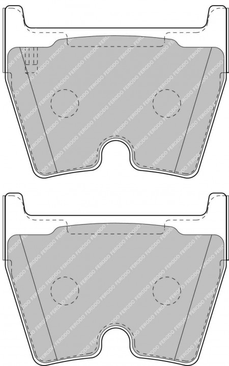 Ferodo FCP1664H DS2500 Brake Pads