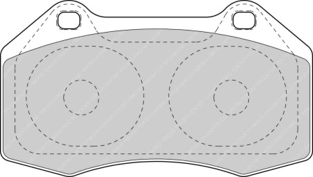 Ferodo FCP1667Z DSUNO Brake Pads