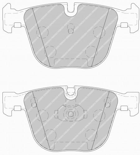 Ferodo FCP1672H DS2500 Brake Pads