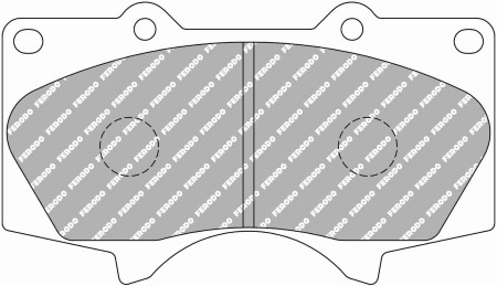 Ferodo FCP1698H DS2500 Brake Pads