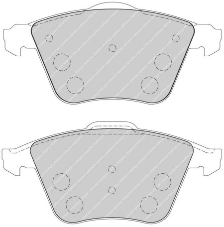 Ferodo FCP1706W DS1-11 Brake Pads