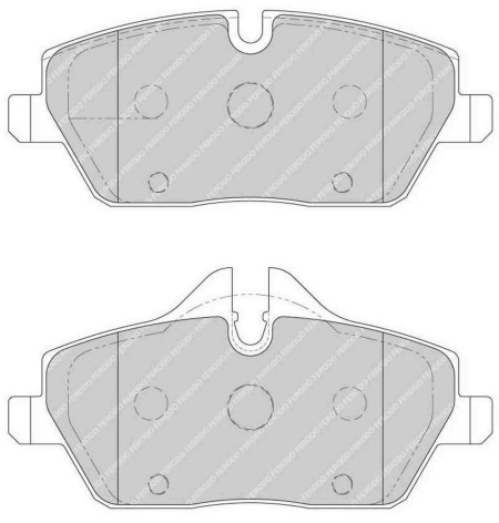 Ferodo FCP1747W DS1-11 Brake Pads