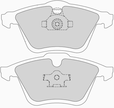 Ferodo FCP1765H DS2500 Brake Pads