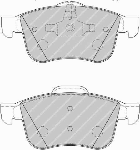 Ferodo FCP1805H DS2500 Brake Pads