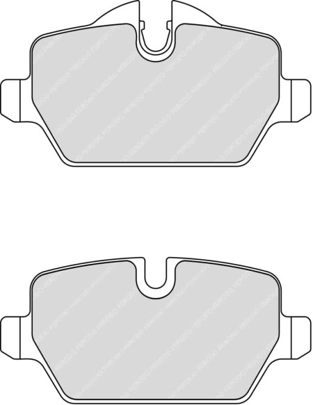 Ferodo FCP1806H DS2500 Brake Pads
