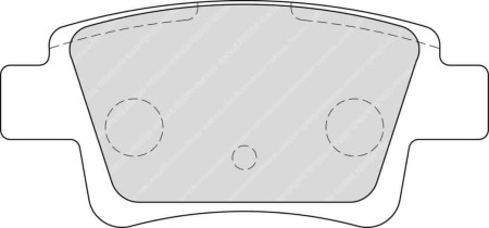 Ferodo FCP1858H DS2500 Brake Pads