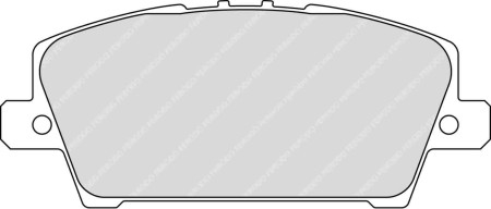 Ferodo FCP1859H DS2500 Brake Pads