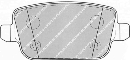 Ferodo FCP1917H DS2500 Brake Pads