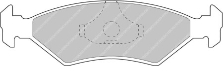 Ferodo FCP206R DS3000 Brake Pads