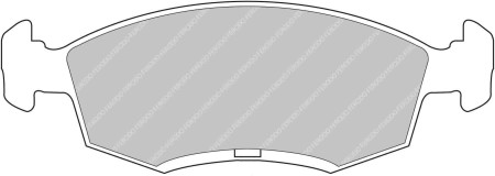 Ferodo FCP276R DS3000 Brake Pads