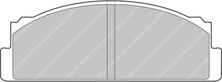 Ferodo FCP29H DS2500 Brake Pads